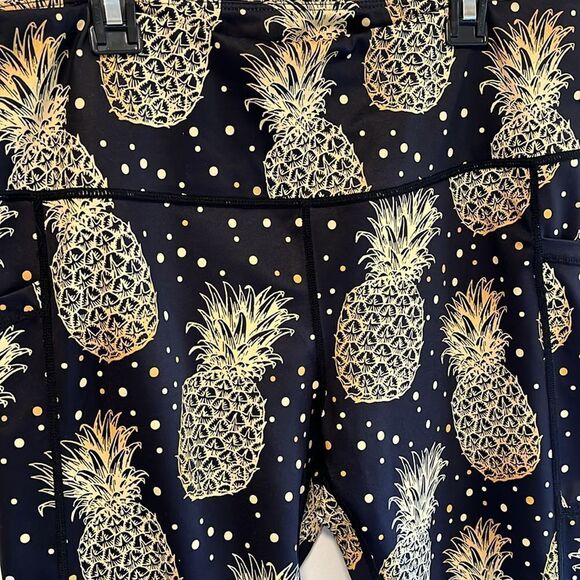 EXCELLENT CONDITION CONSTANTLY VARIED GEAR PINEAPPLE SQUAT PROOF LEGGING SIZE XL - Picture 2 of 7